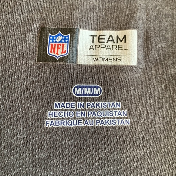 Women's Arizona Cardinals NFL Team Branded Gray V-Neck T-Shirt Size Medium - Picture 4 of 5